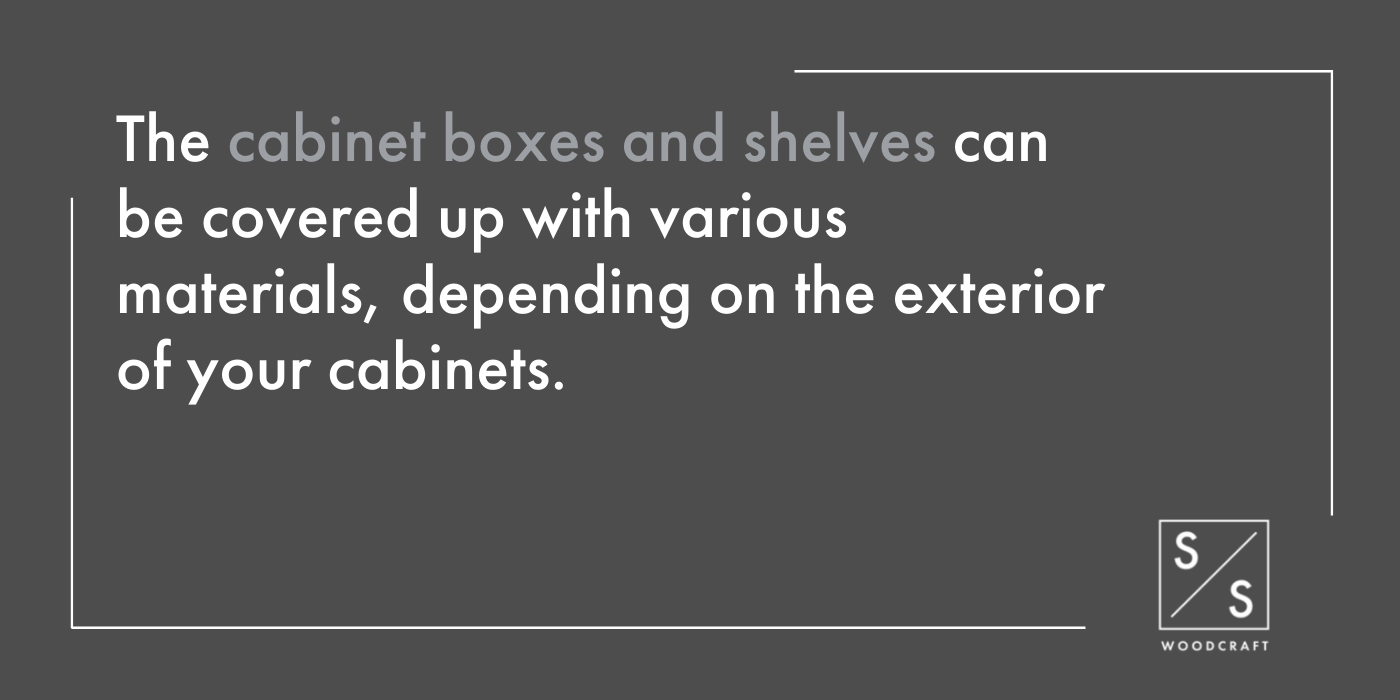 How to Choose a Finish for Your Cabinet Boxes and Shelves - 1